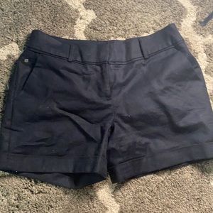 Black apartment 9 shorts
